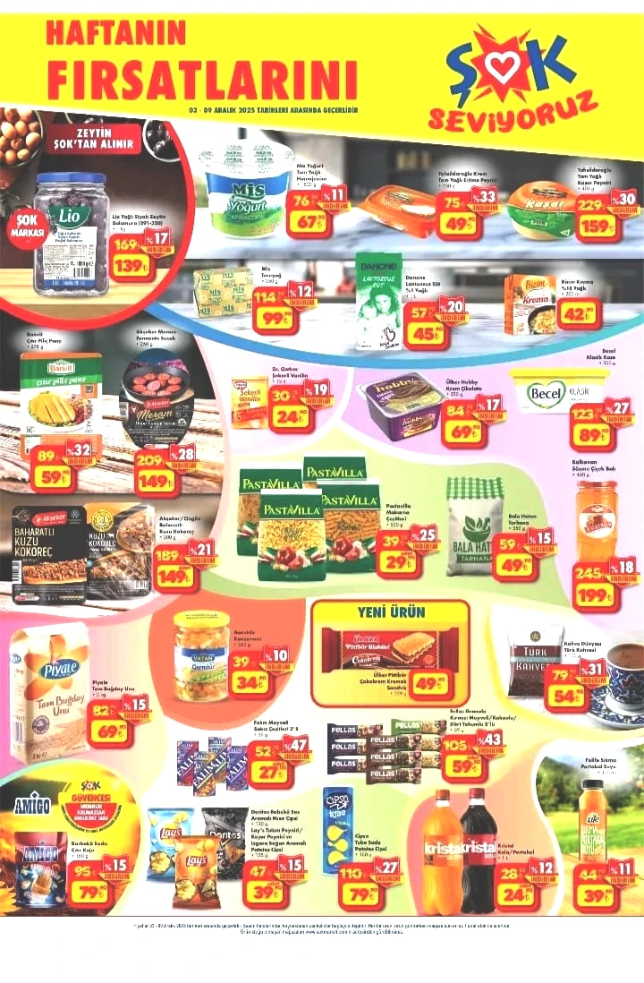 ŞOK 03-09 Aralık 2025 aktüel ürünler kataloğu yayımlandı! ŞOK’a Tefal Dik Süpürge geliyor! - Sayfa 5