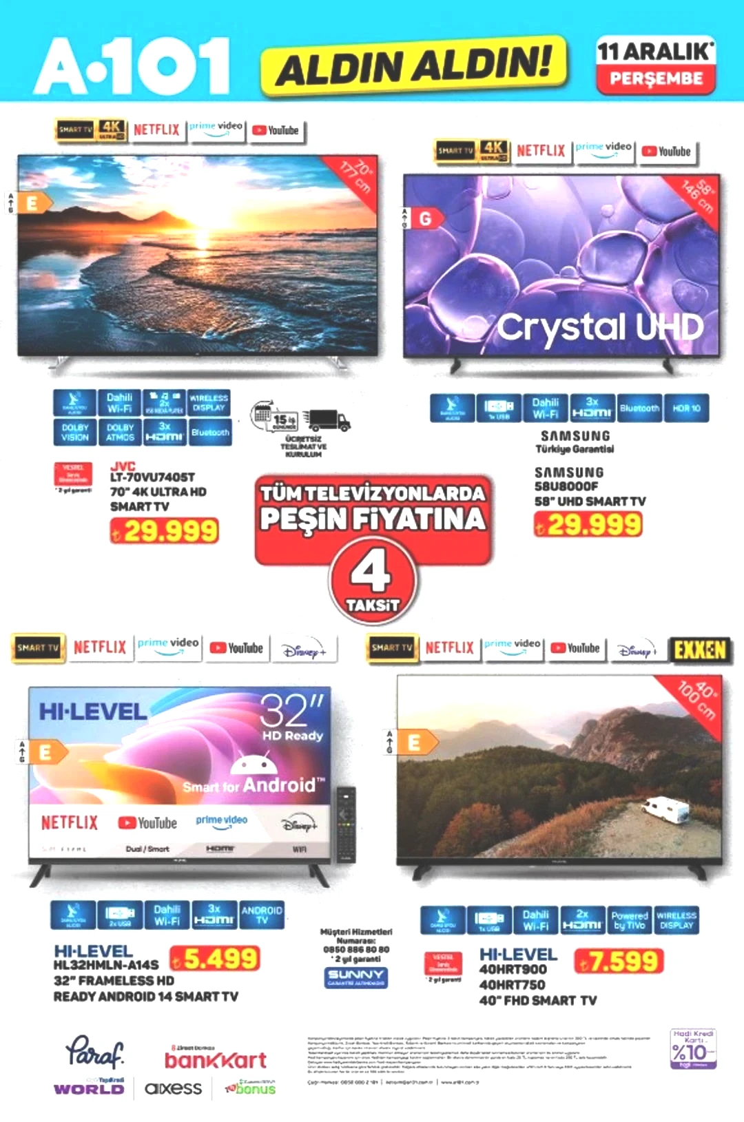 A101 aktüel katalogda elektrikli ısıtıcı fan var! 11 Aralık 2025 A101 katalog yayında! 4