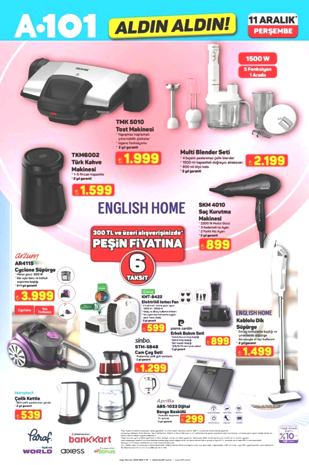 A101 aktüel katalogda elektrikli ısıtıcı fan var! 11 Aralık 2025 A101 katalog yayında! 7